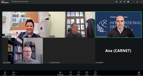 Read more about the article AISE Project – Online Meeting Update